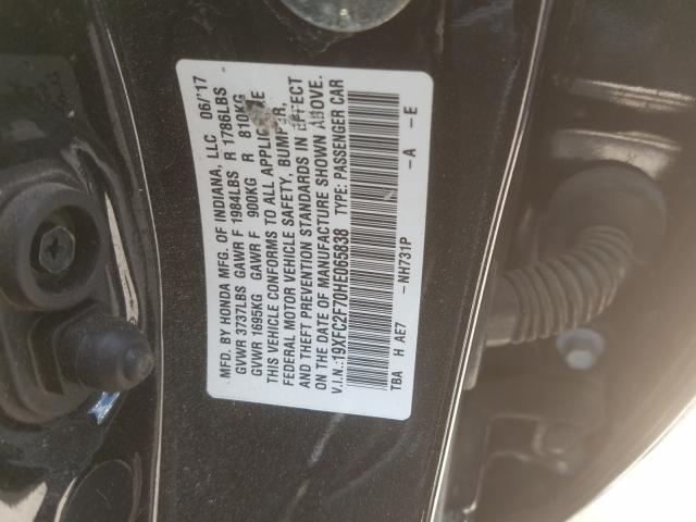 VIN 4T1G11AKXRU236464 2024 Toyota Camry, SE no.10