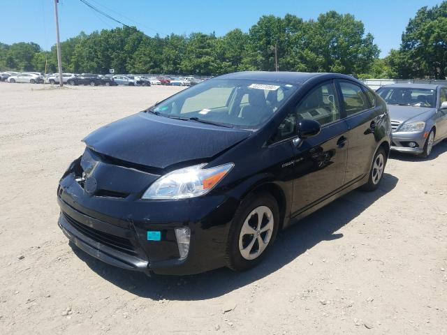 VIN 3MVDMBBLXNM456728 2012 TOYOTA PRIUS no.2