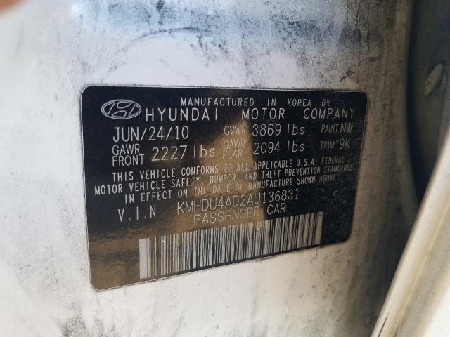 VIN 5XYRLDLC2NG085937 2022 KIA Sorento, X-Line S no.10