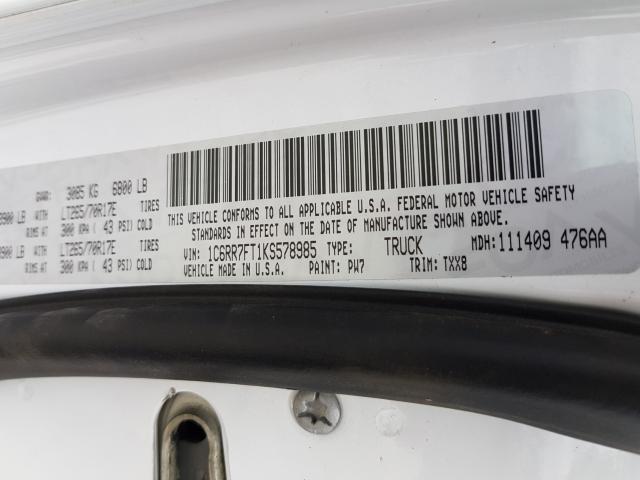 VIN 4T1BF1FK7FU898809 2015 Toyota Camry, SE no.10