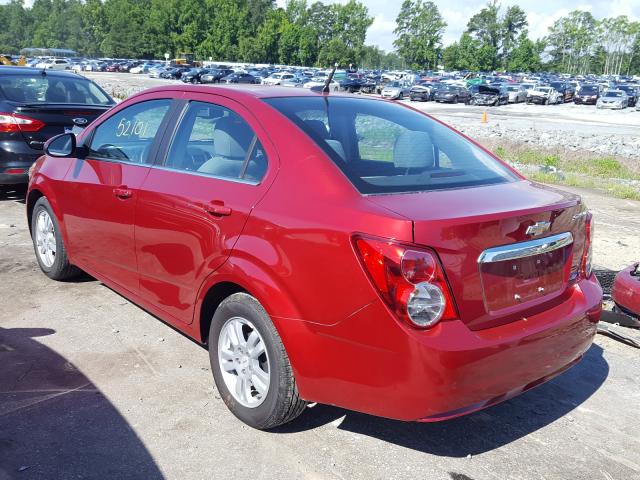 2012 CHEVROLET SONIC LT 1G1JC5SH3C4116620