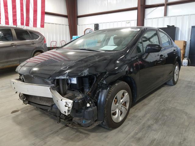 VIN 2T3P1RFV8RW411044 2014 HONDA CIVIC LX no.2