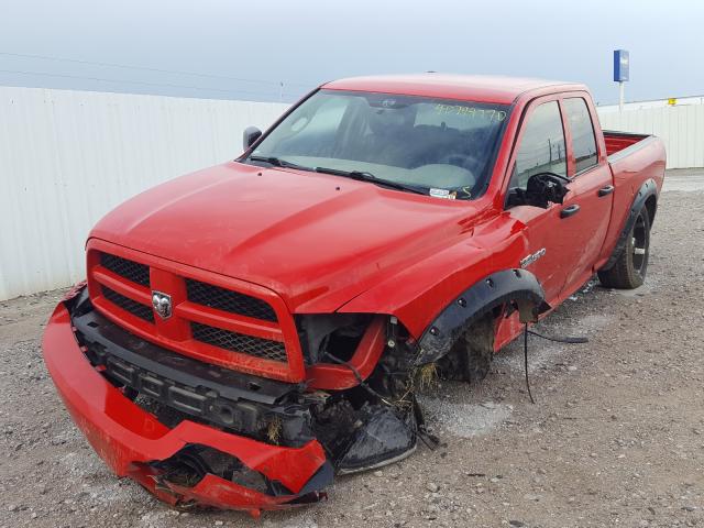 VIN 5UXCR4C00P9R77939 2012 DODGE RAM 1500 S no.2