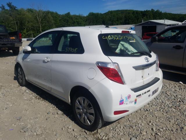 Salvage Title 2012 Toyota Yaris Hatchbac 1 5l For Sale In West