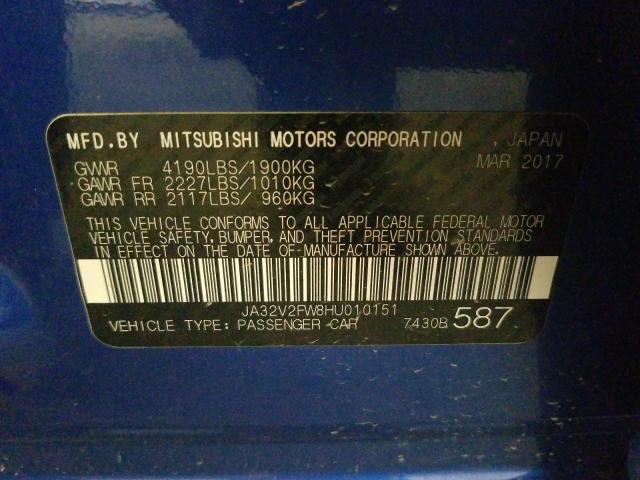 2017 MITSUBISHI LANCER ES JA32V2FW8HU010151