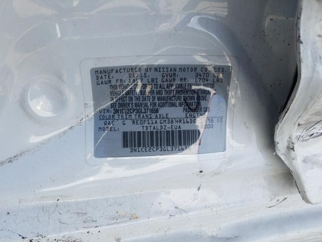 2016 NISSAN VERSA NOTE 3N1CE2CP3GL371656