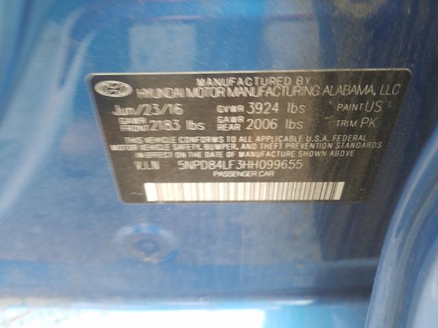 2017 HYUNDAI ELANTRA SE 5NPD84LF3HH099655