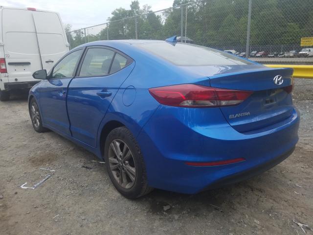 2017 HYUNDAI ELANTRA SE 5NPD84LF3HH099655