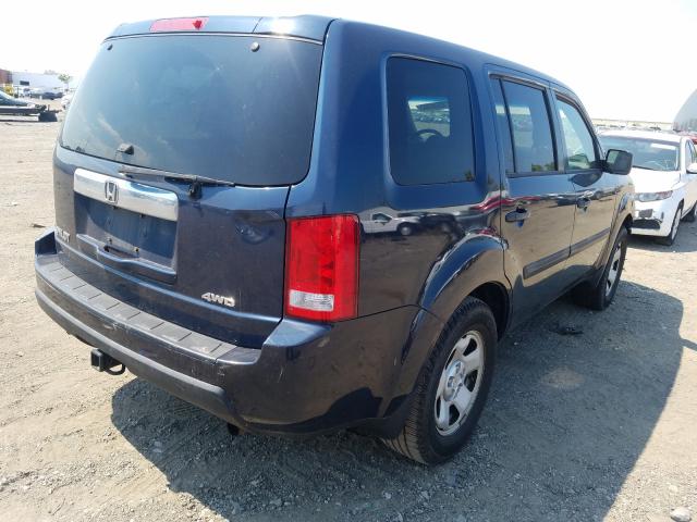 VIN W1N0G8EB5NV367855 2011 HONDA PILOT LX no.4