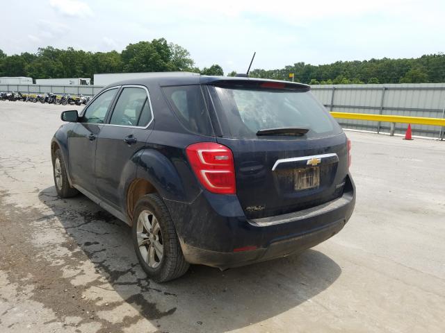 2016 CHEVROLET EQUINOX LS 2GNALBEKXG1134411