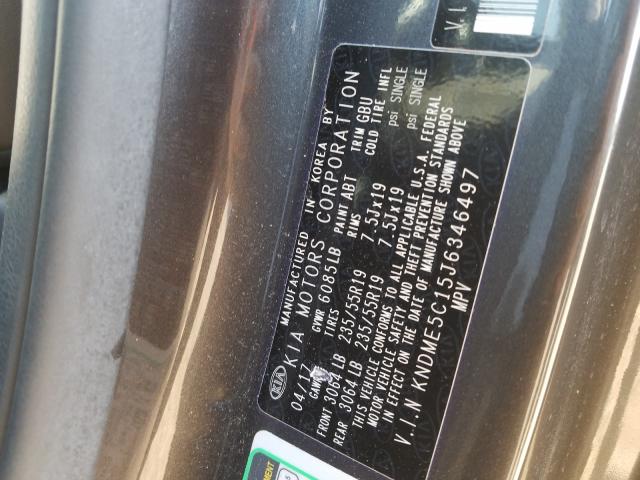 2018 KIA SEDONA SXL KNDME5C15J6346497