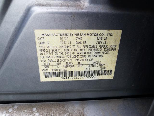 VIN 4T1NZ1AK8LU042698 2020 Toyota Camry, Trd no.10