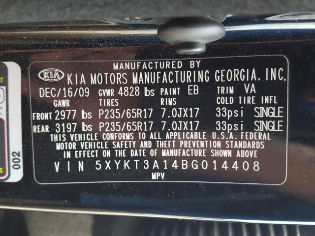 VIN 5N1AR2MM6DC663608 2013 Nissan Pathfinder, SL no.10