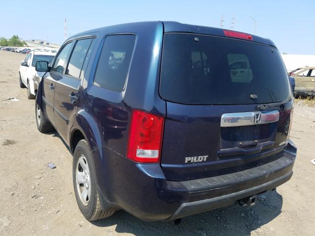 VIN W1N0G8EB5NV367855 2011 HONDA PILOT LX no.3