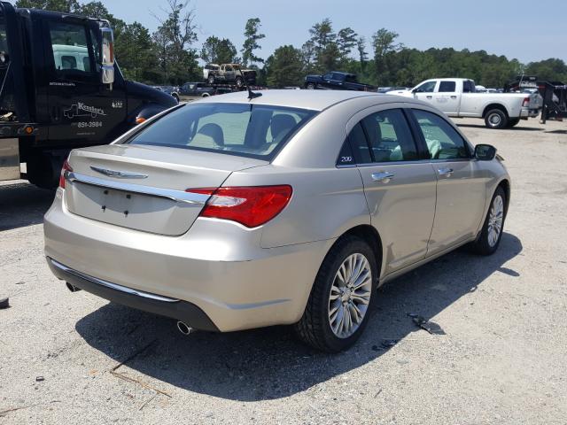 VIN SHHFK7H44MU231056 2013 CHRYSLER 200 LIMITE no.4