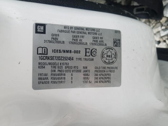 VIN JHMGE8H33DC077929 2013 Honda Fit no.10