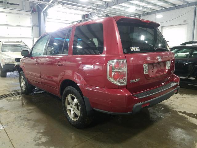 VIN KM8J23A44KU972516 2006 HONDA PILOT EX no.3