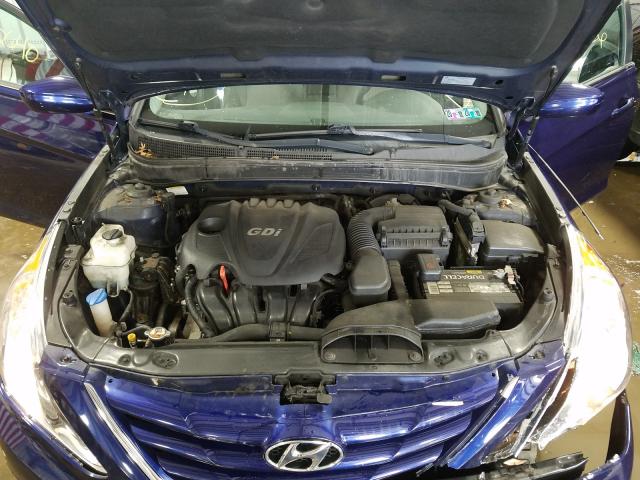 VIN JTHBK1GG7F2193660 2013 HYUNDAI SONATA GLS no.7