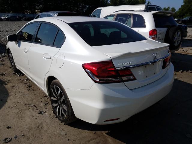 2014 HONDA CIVIC EXL 19XFB2F90EE245563