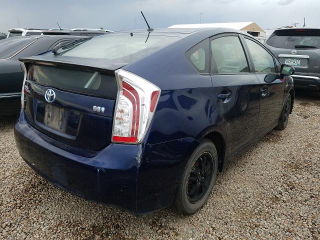 VIN 5NMS5CAD2LH222704 2012 TOYOTA PRIUS no.4