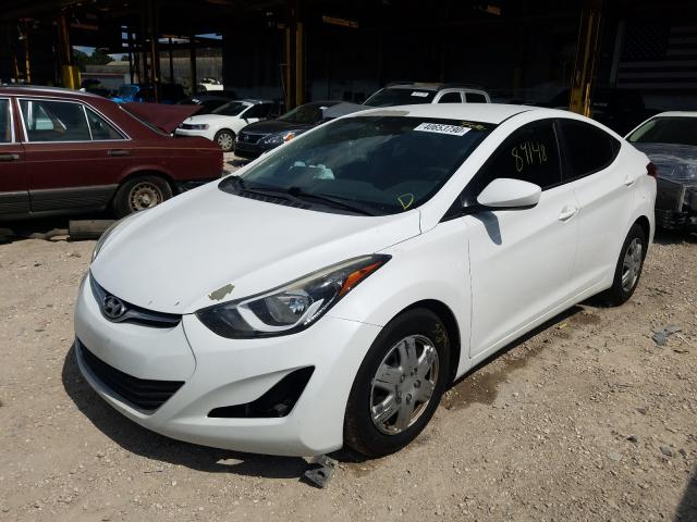 VIN 4S4BTANC7S3100893 2016 HYUNDAI ELANTRA SE no.2