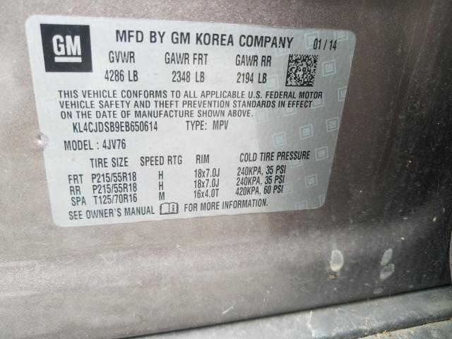 VIN NM0LS7AN6DT165644 2013 Ford Transit, Connect XL no.10