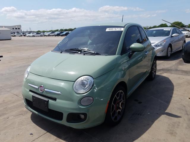 VIN W1KCG2DB0NA017548 2012 FIAT 500 SPORT no.2