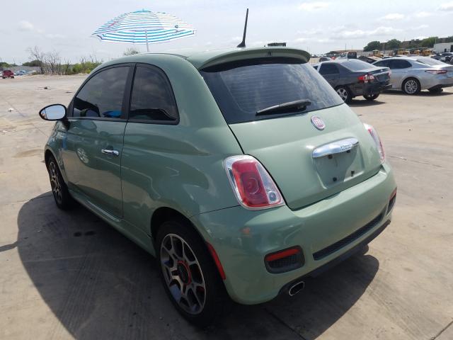 VIN W1KCG2DB0NA017548 2012 FIAT 500 SPORT no.3