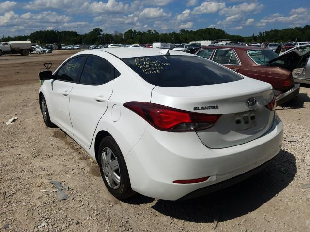 VIN 4S4BTANC7S3100893 2016 HYUNDAI ELANTRA SE no.3