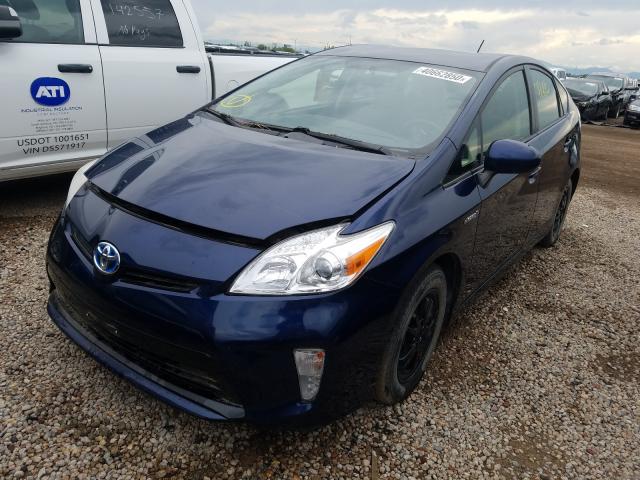 VIN 5NMS5CAD2LH222704 2012 TOYOTA PRIUS no.2