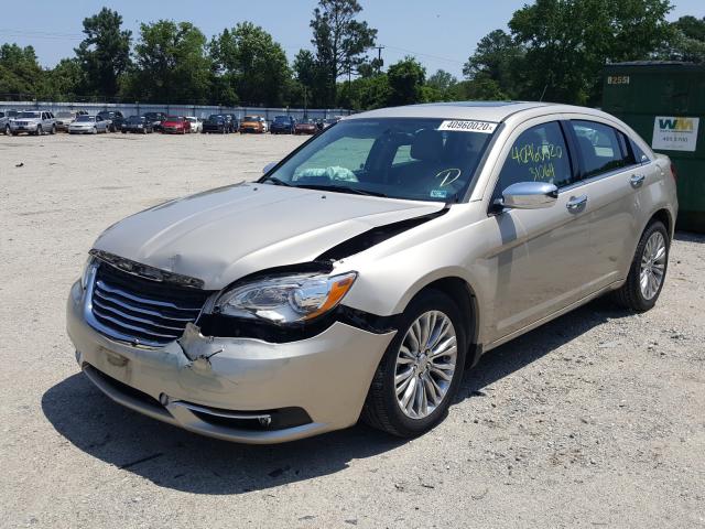 VIN SHHFK7H44MU231056 2013 CHRYSLER 200 LIMITE no.2