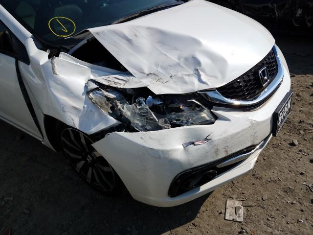 2014 HONDA CIVIC EXL 19XFB2F90EE245563