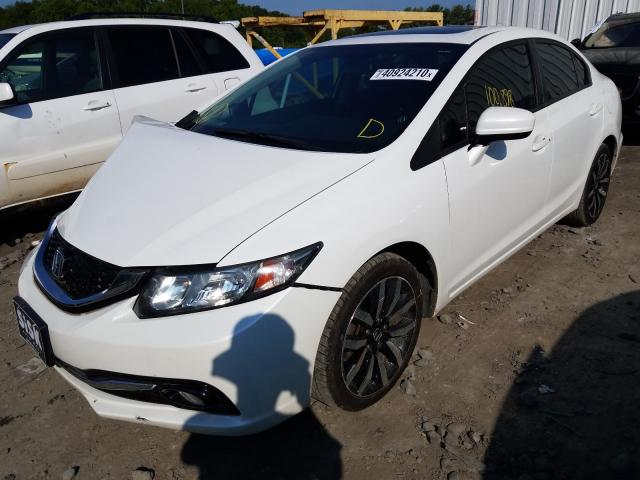 2014 HONDA CIVIC EXL 19XFB2F90EE245563