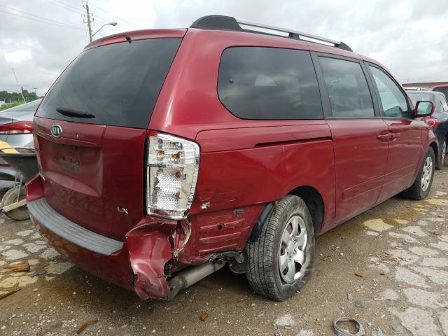 VIN WMZ23GA05S7R28999 2008 KIA SEDONA EX no.4