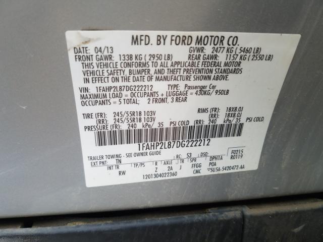 VIN 1FTNE1EW0DDA73295 2013 Ford E-150, Commercial no.10