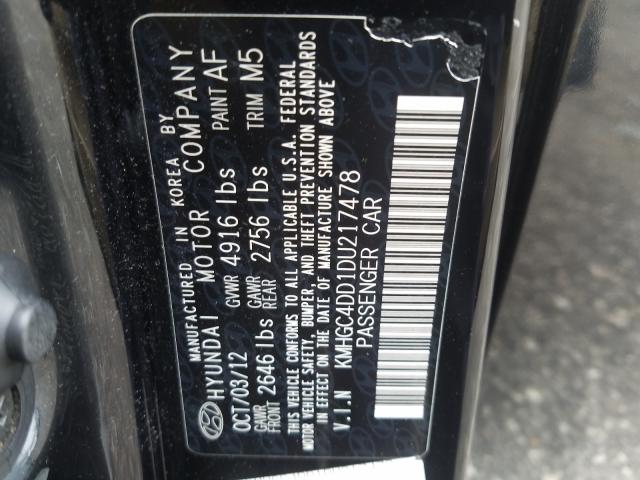 VIN WA1GAAFY3N2049553 2013 HYUNDAI GENESIS 3. no.10