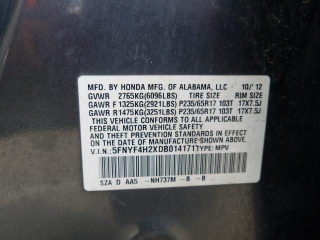 VIN 5TDYZ3DC2LS053752 2020 Toyota Sienna, Xle no.10