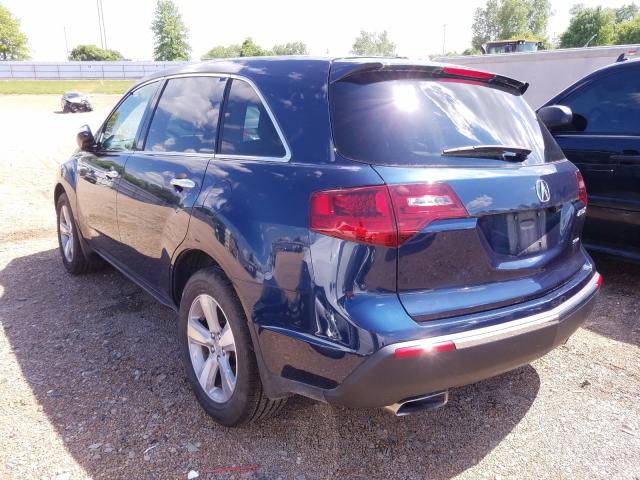 2013 ACURA MDX TECHNO 2HNYD2H31DH515845