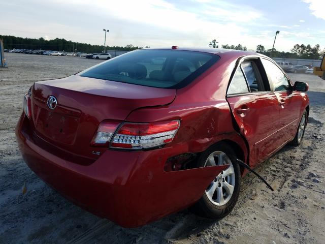 VIN 4T1B11HK4KU180124 2010 TOYOTA CAMRY BASE no.4