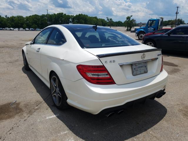 2013 MERCEDES-BENZ C 63 AMG WDDGJ7HB3DG069701