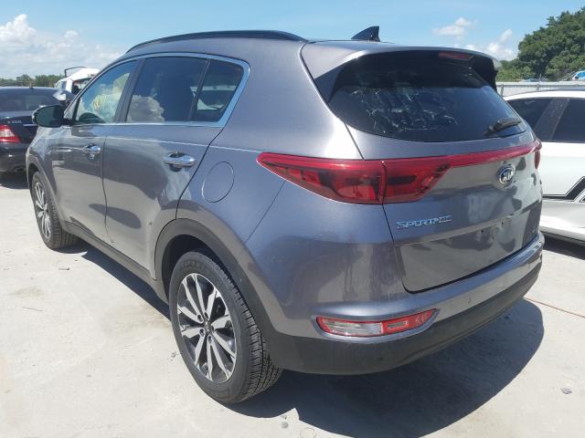  KIA SPORTAGE 2019 Серый