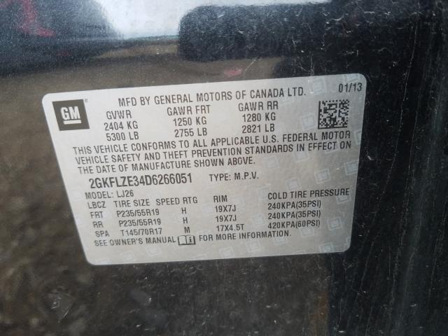 2013 GMC TERRAIN DE 2GKFLZE34D6266051