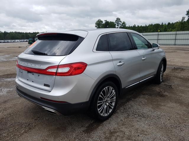 VIN JA4AD3A36JZ063355 2016 LINCOLN MKX RESERV no.4