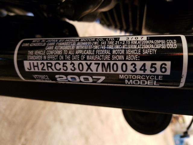 2007 HONDA VT750 C2 JH2RC530X7M003456