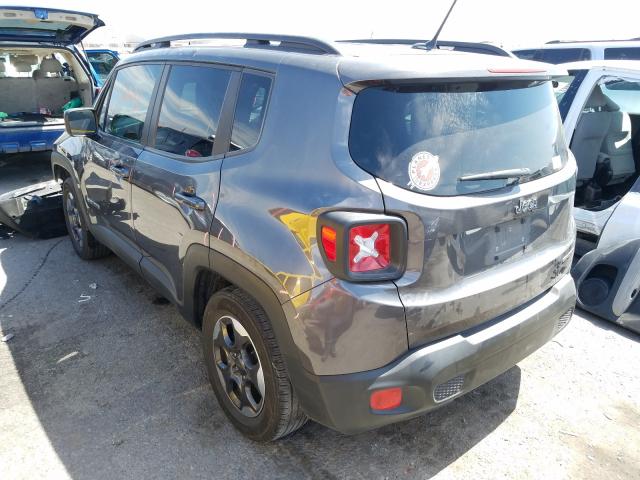 VIN 2T2ZZMCA8GC007962 2017 JEEP RENEGADE S no.3