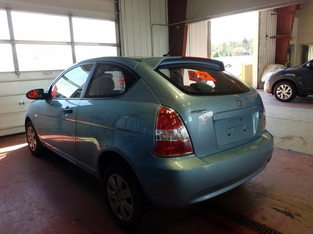 VIN 3TMCZ5AN0MM449854 2009 HYUNDAI ACCENT GS no.3