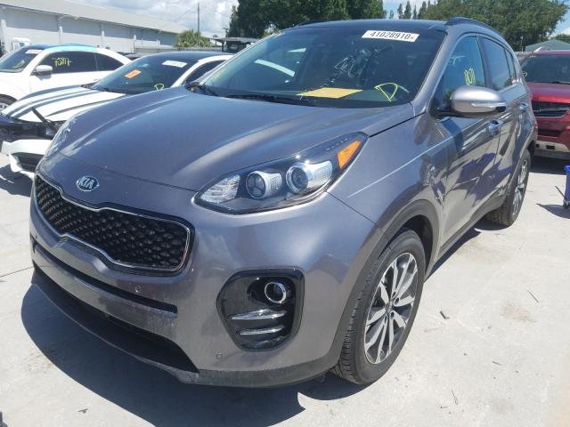  KIA SPORTAGE 2019 Серый