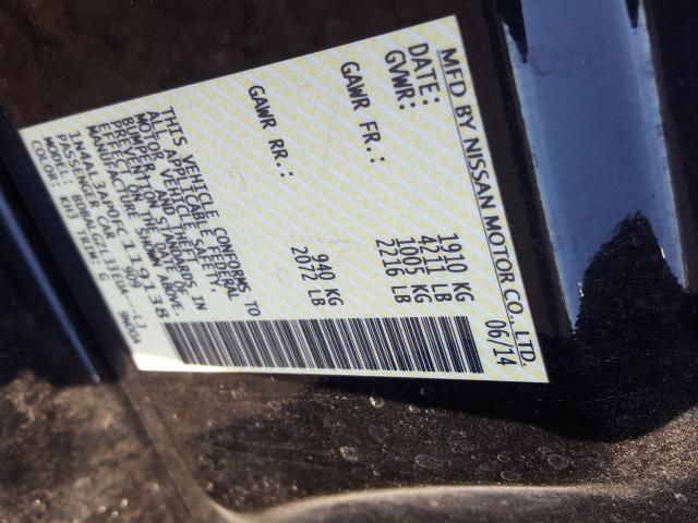 2015 NISSAN ALTIMA S 1N4AL3AP0FC119138