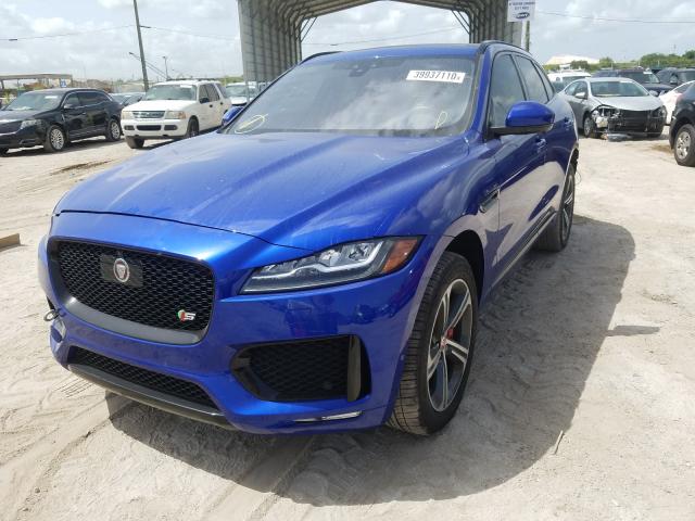 2019 JAGUAR F-PACE S SADCM2FV2KA360694