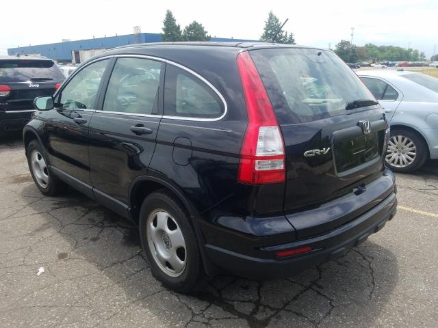 2010 HONDA CR-V LX 5J6RE4H33AL057849
